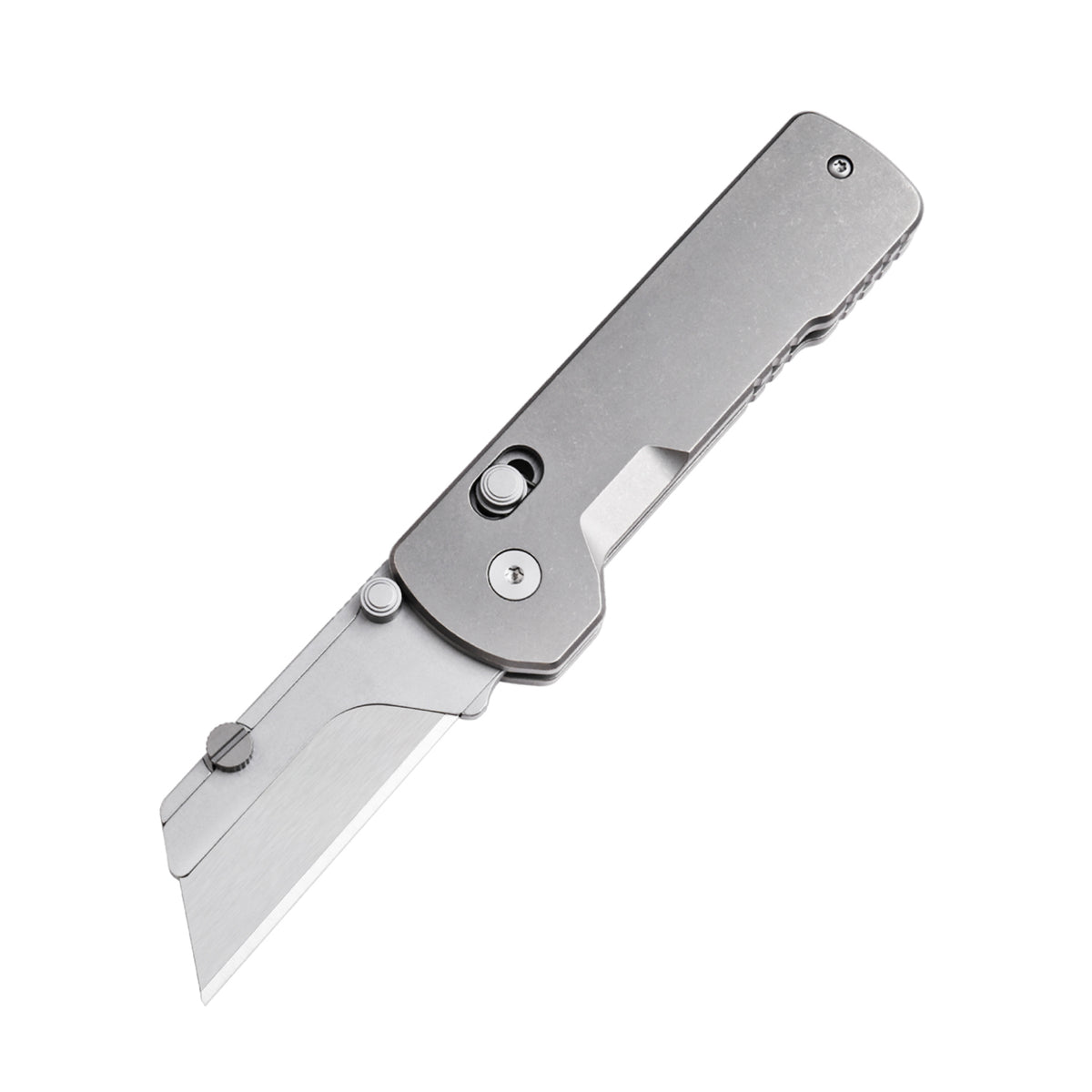 TGQ51 Titanium Stonewash Pocket Folding Utility Cutter