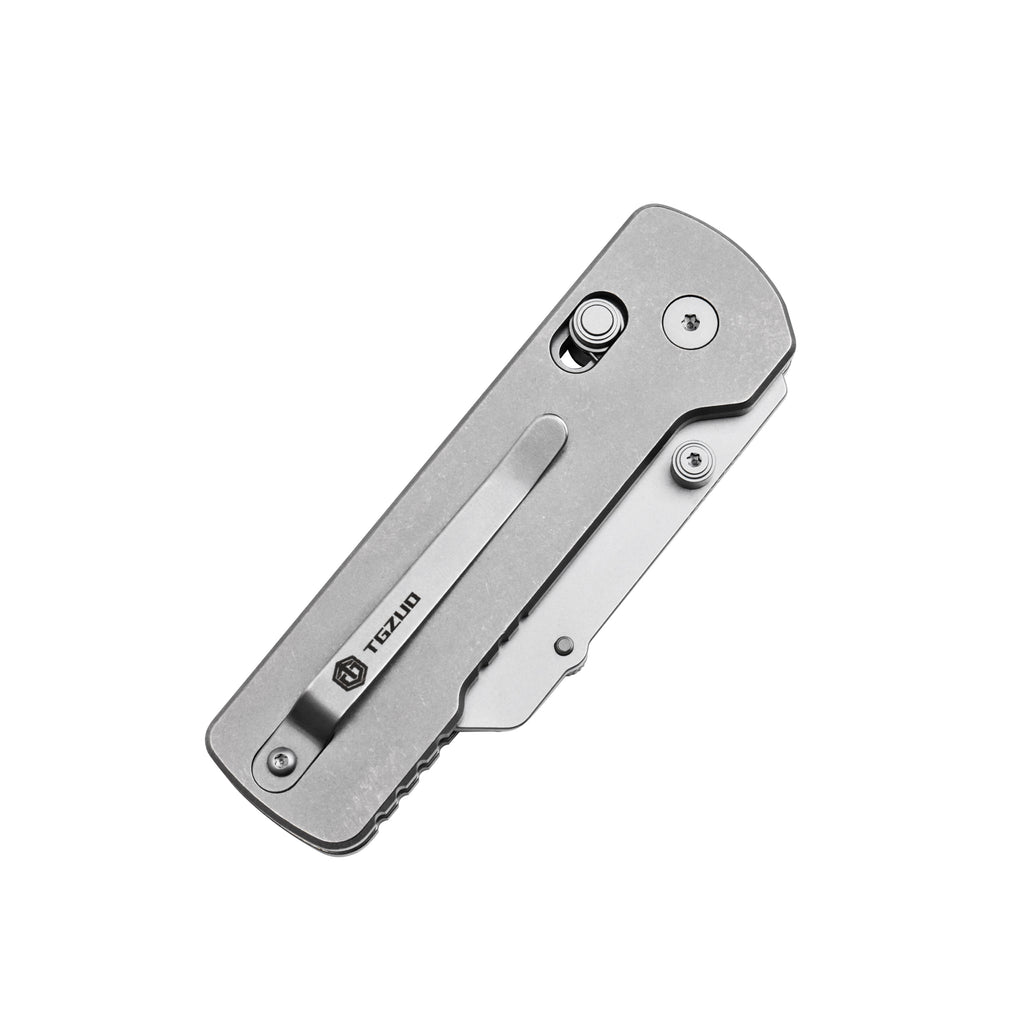TGQ51 Titanium Stonewash Pocket Folding Utility Cutter