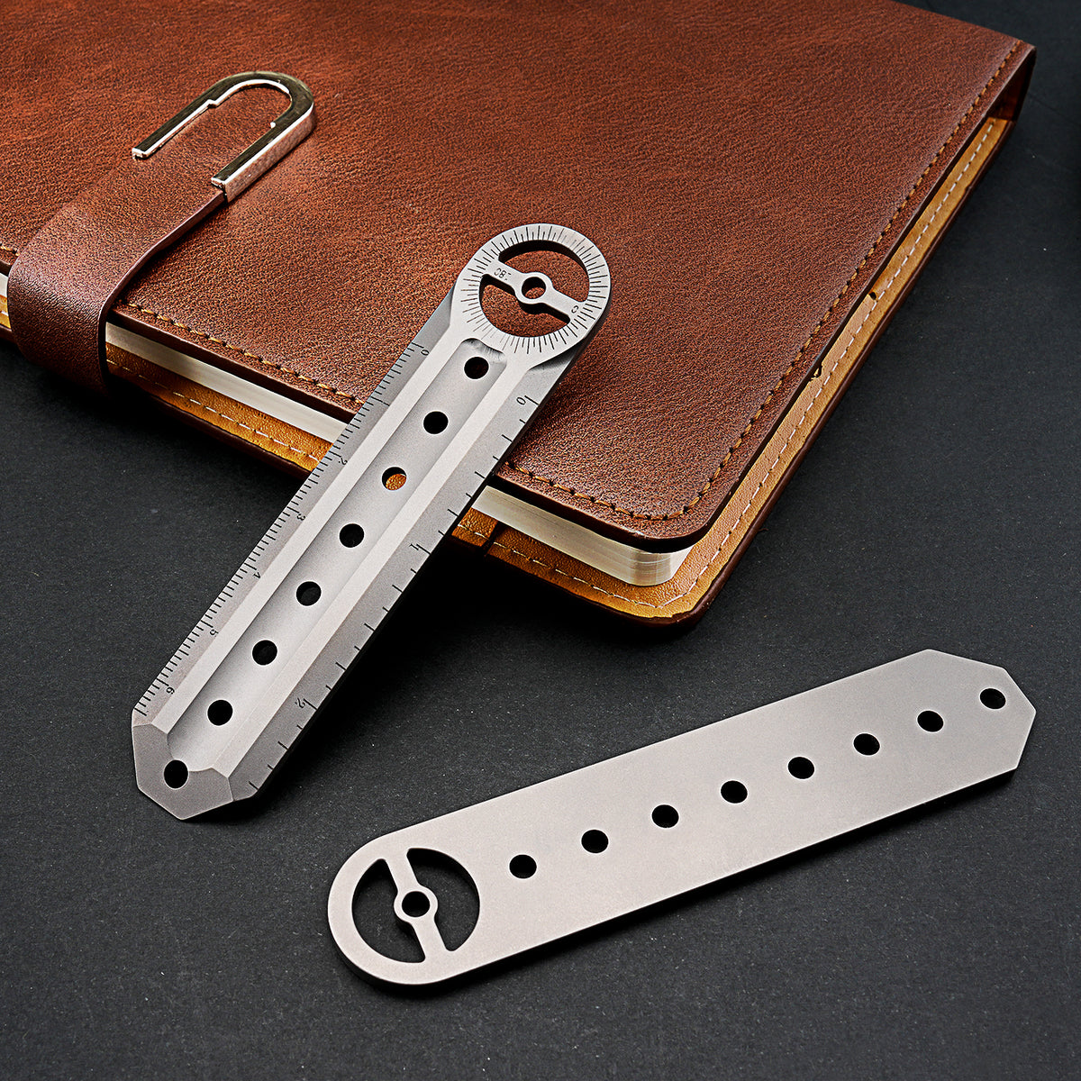 TGS01 Titanium Alloy Multi‑Tool Ruler