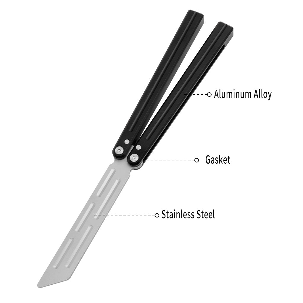 LG02 Black - Aluminum Alloy Trainer