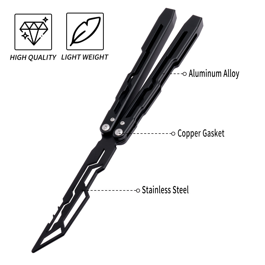 LG07 Black - Aluminum Alloy Trainer