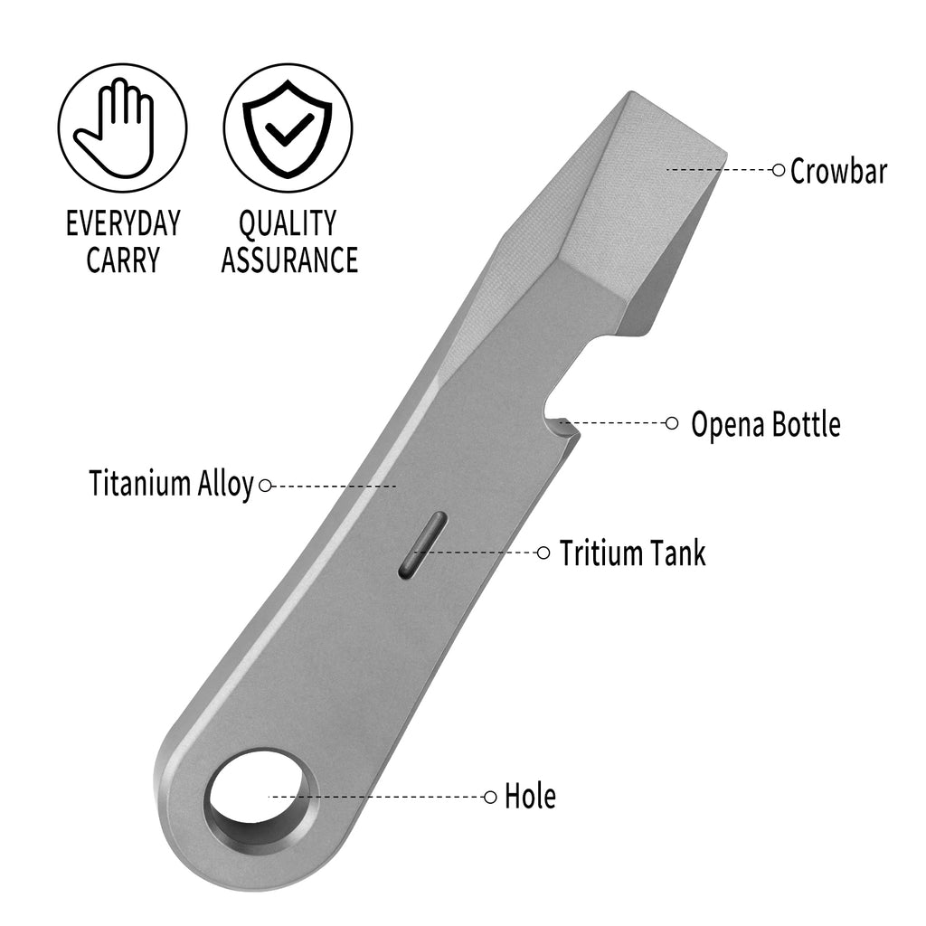 WC01B Titanium Alloy Pry Bar