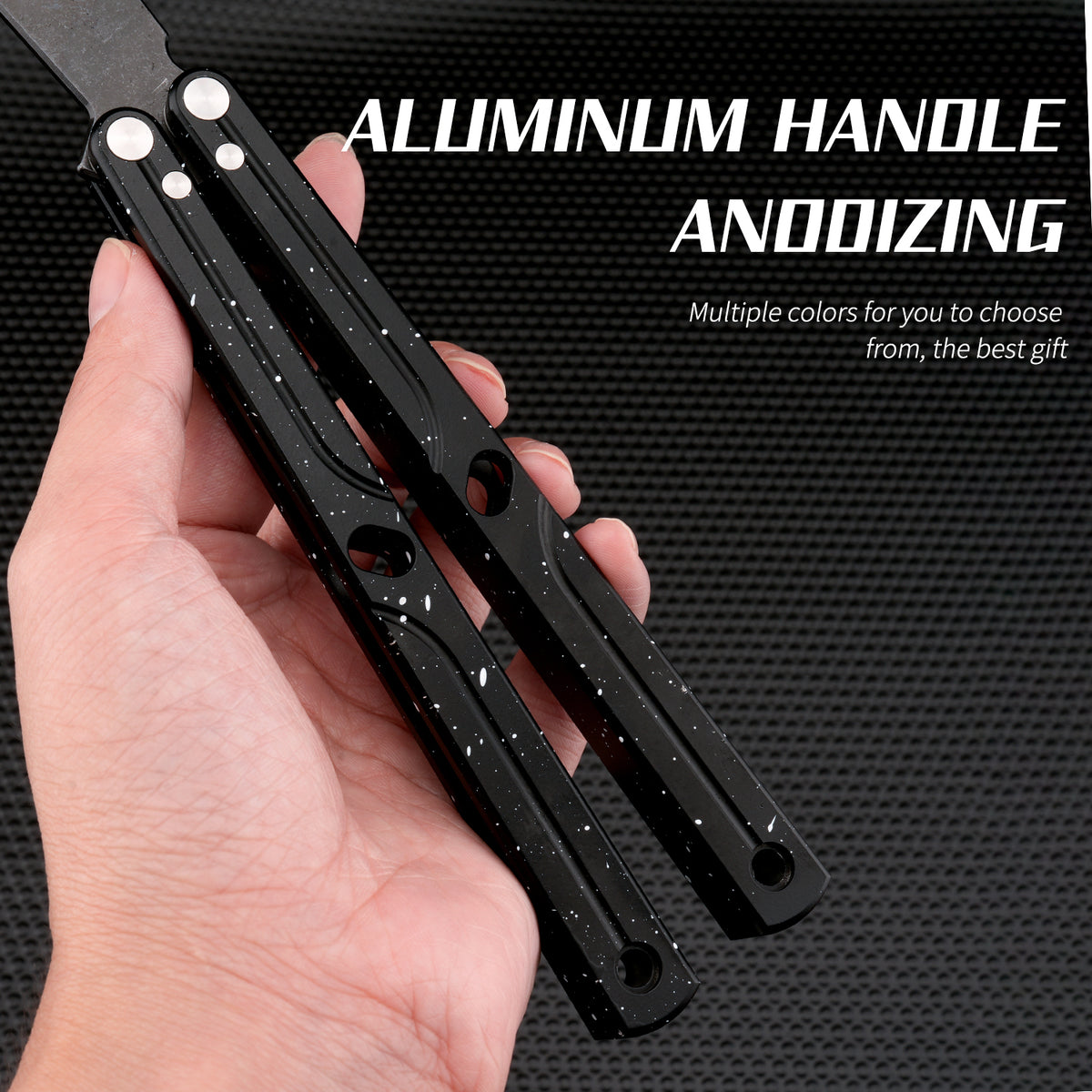 LG09 Black White  - Aluminum Alloy Trainer