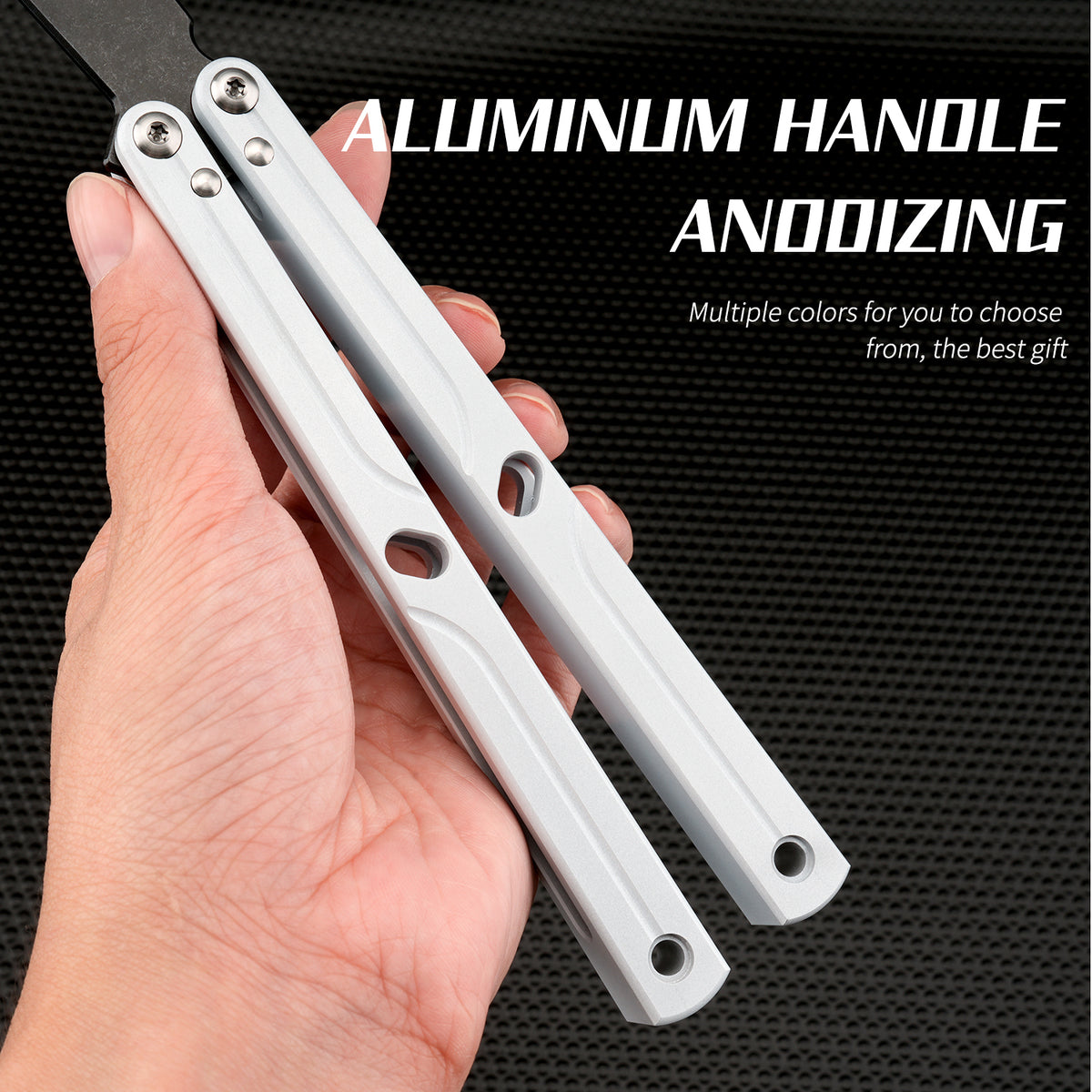 LG09 White - Aluminum Alloy Trainer