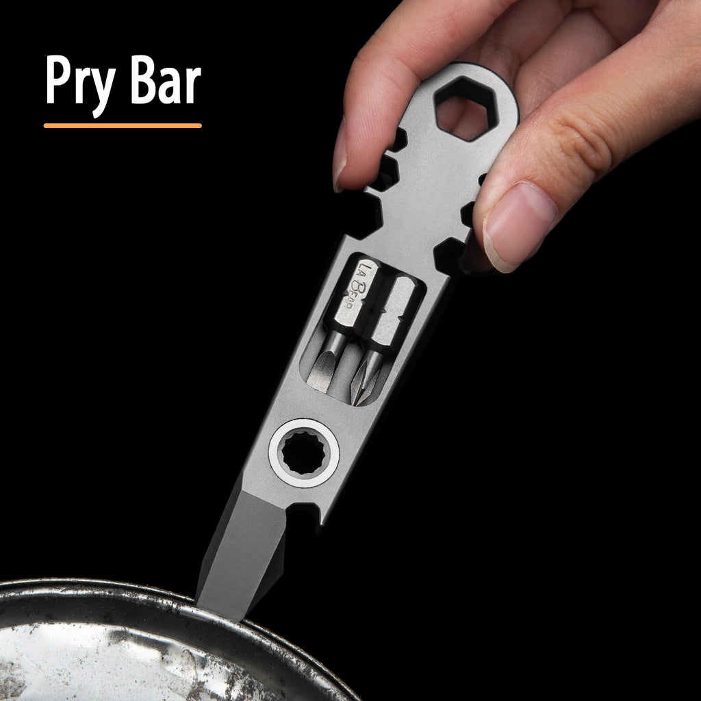 TGFC05 Titanium Alloy EDC Pry Bar Multi‑Tool