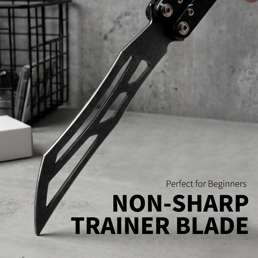 LG12 Black White - Aluminum Alloy Trainer