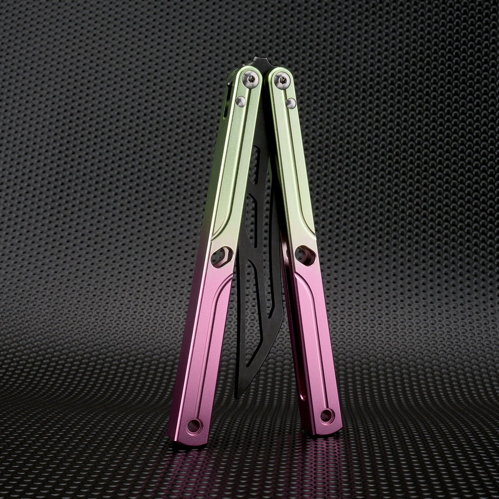 LG09 Pink Green Gradient - Aluminum Alloy Trainer