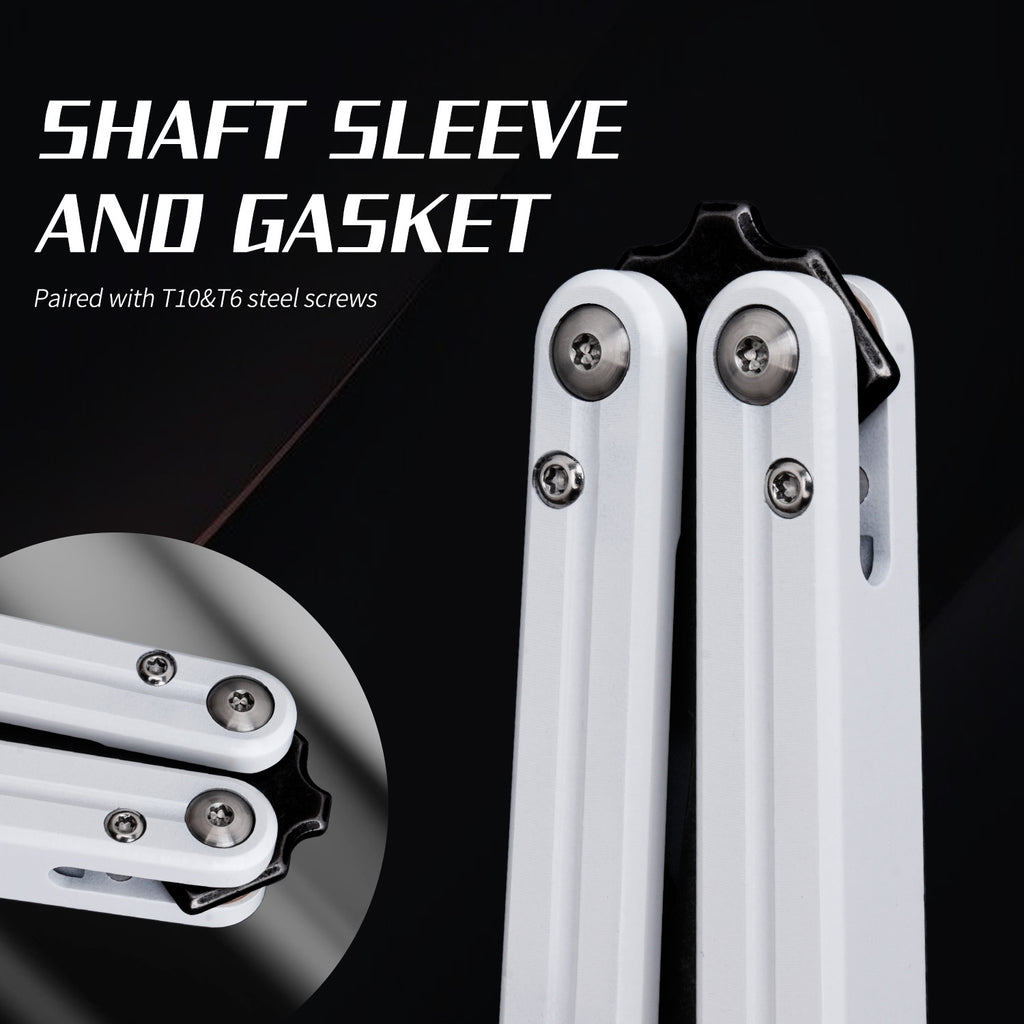 LG09 White - Aluminum Alloy Trainer