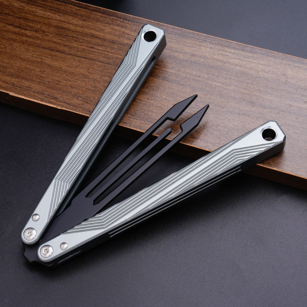 Silvery Tuning Fork - Aluminum Alloy Trainer