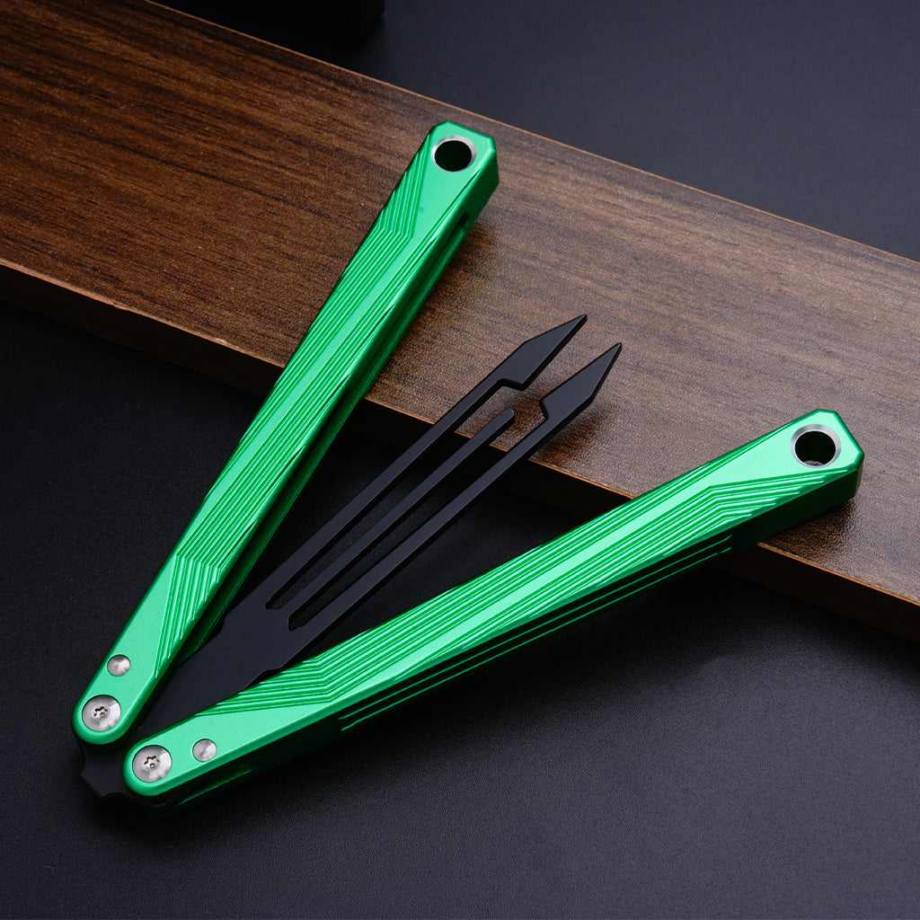 Silvery Green Tuning Fork - Aluminum Alloy Trainer