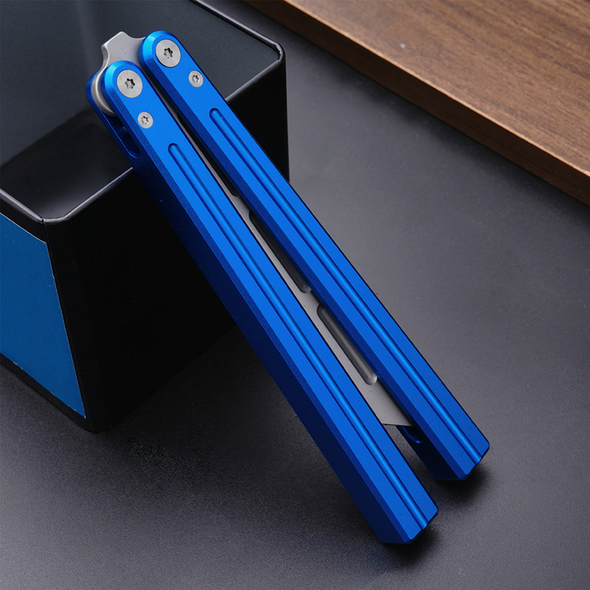 LG02 Blue - Aluminum Alloy Trainer