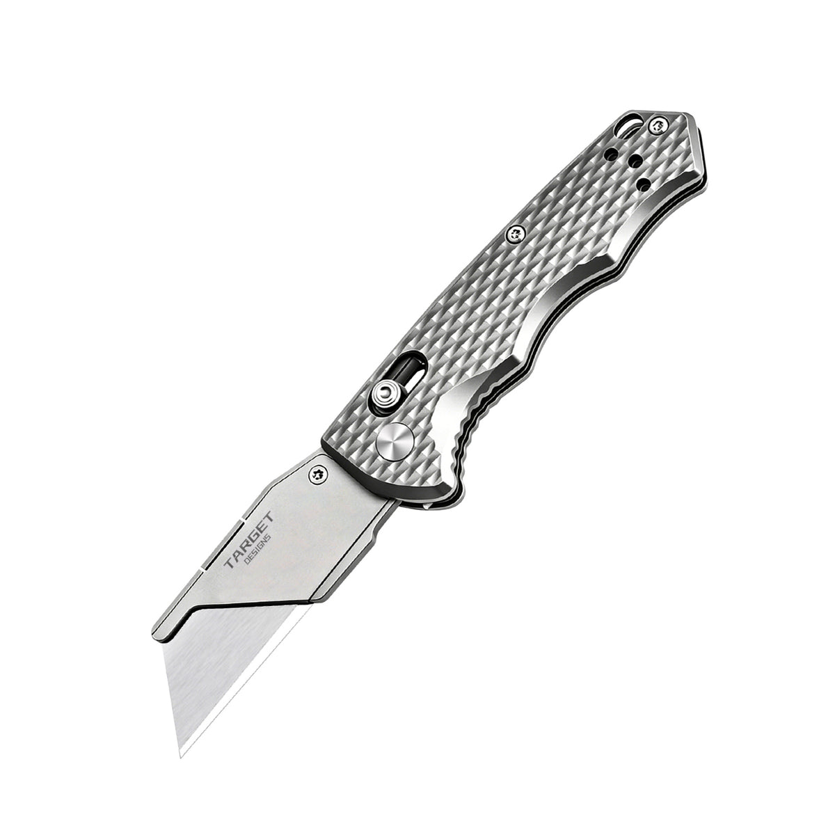 TGQ53 Titanium Diamond Texture Folding Utility Cutter