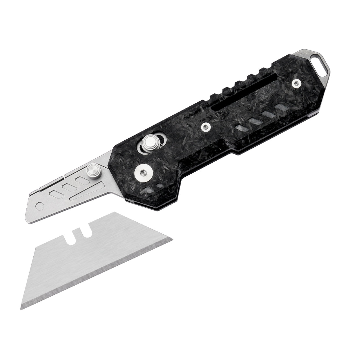 TGQ56 Carbon Fiber Pocket Folding Utility Cutter