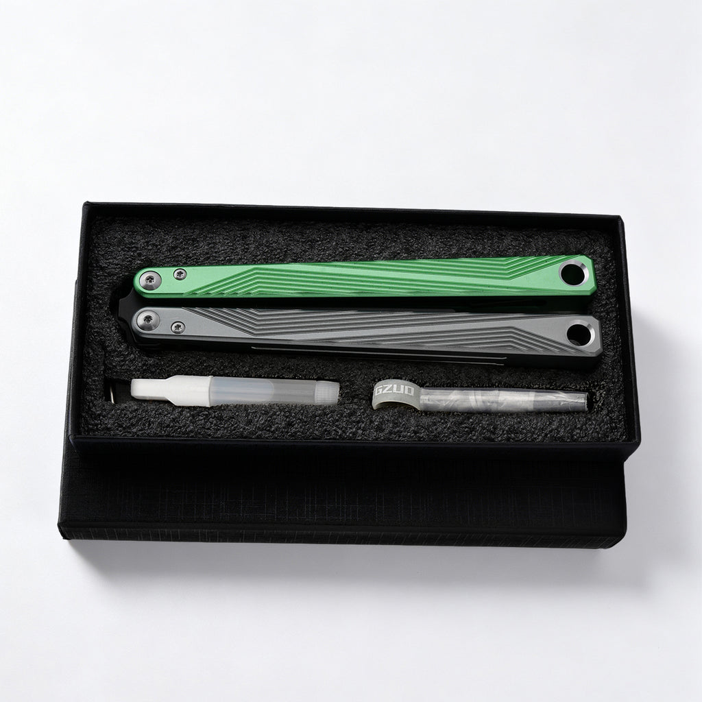 Silvery Green Tuning Fork - Aluminum Alloy Trainer